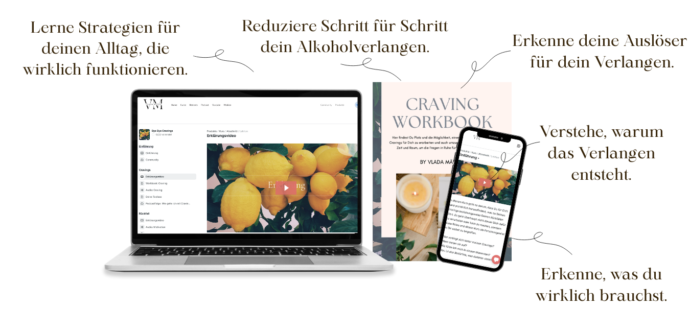 Weniger Alkohol trinken