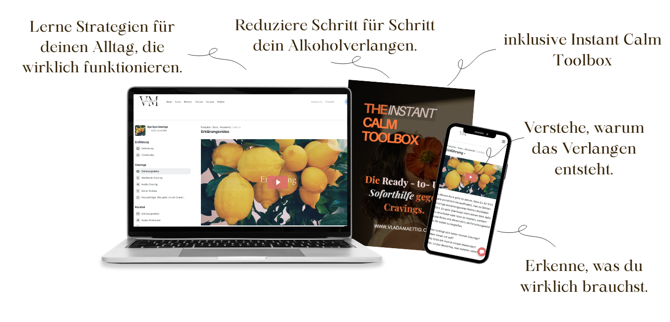Weniger Alkohol trinken